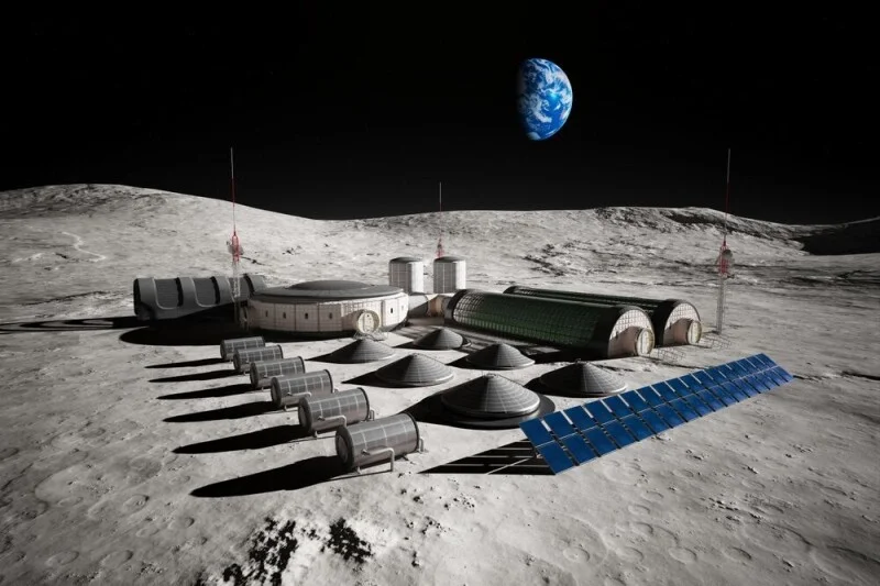 NASA's Lunar Plans: Simplifying Base Assembly with Reusable Materials