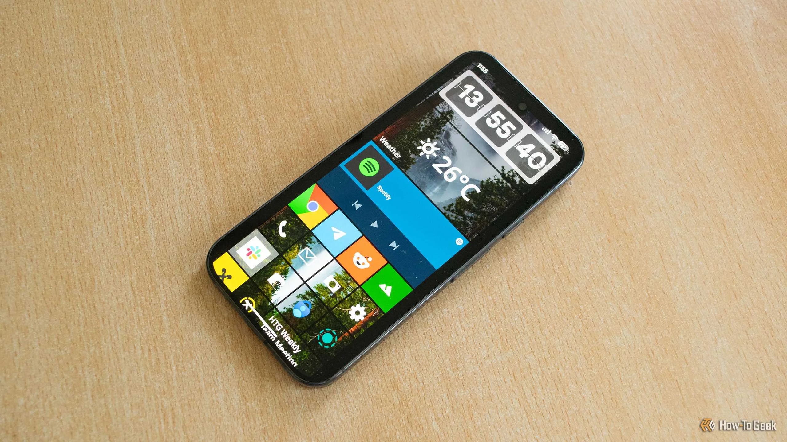 METROV launcher running on a Pixel 10 Pro. 
