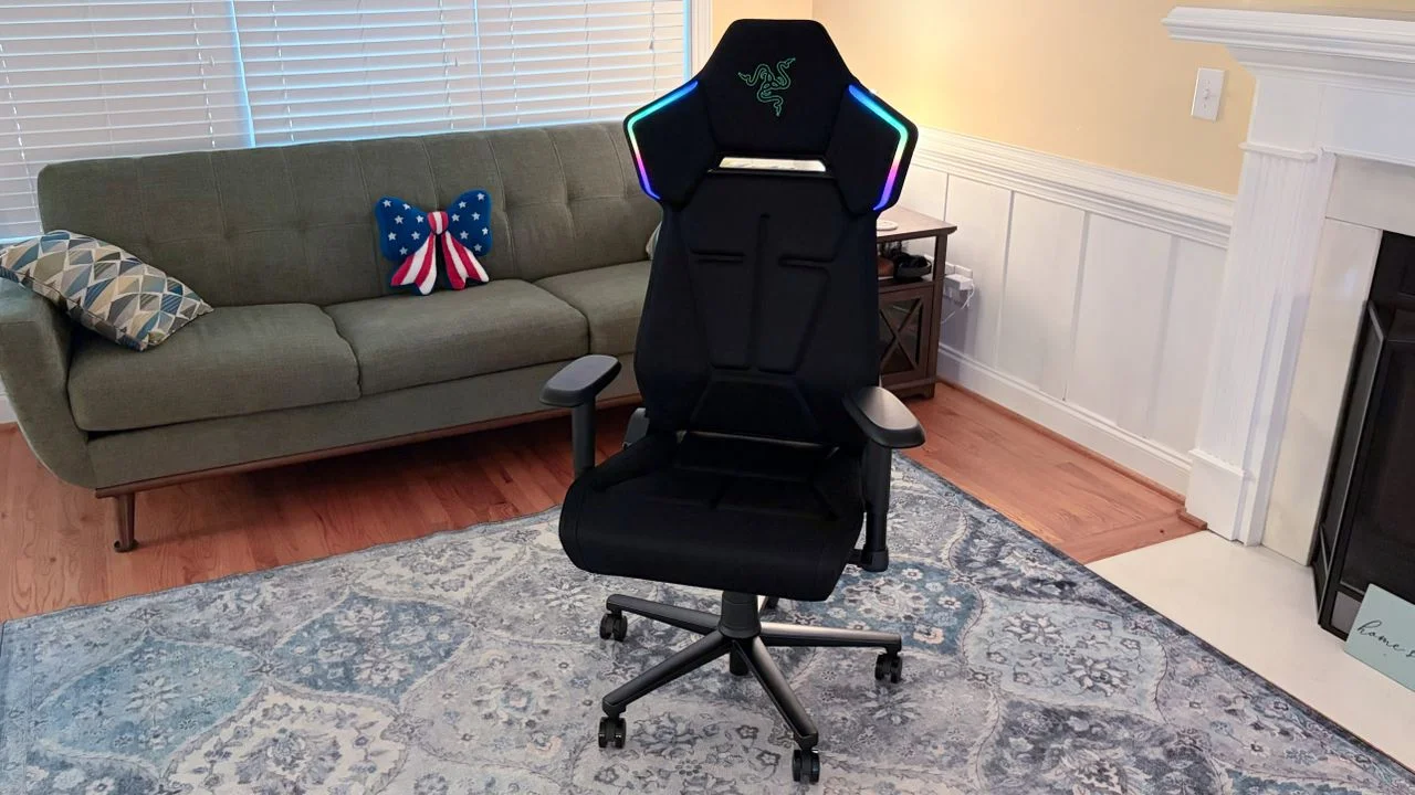 Razer Soma Chroma Gaming Chair Review: Light on adjustability, but heavy on RGBs
