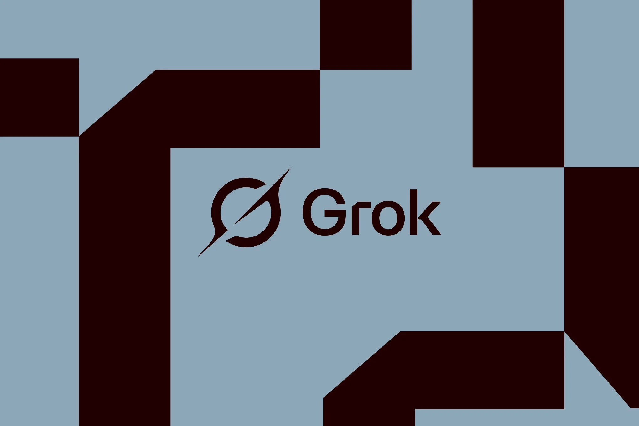 Vector illustration of the Grok logo.