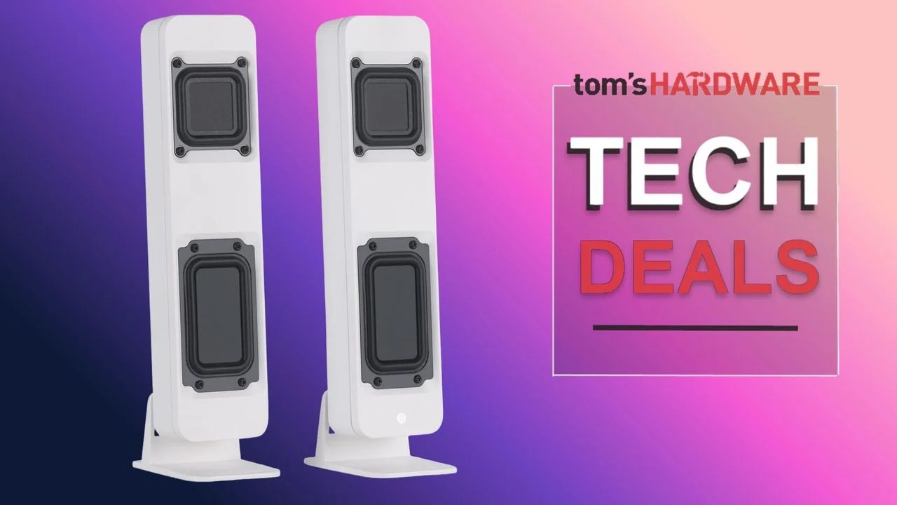 Drop's $130 desktop PC speakers are now just $23 — save a massive 82% on these dual-orientation BMR1 V2 speakers