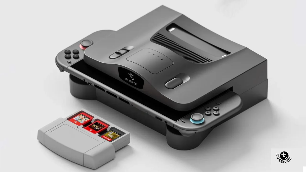 Retro Nintendo Switch 2 dock looks exactly like the Nintendo 64 and holds six Game Cards in its cartridge slot — the 64BITDOCK is available now starting at $89