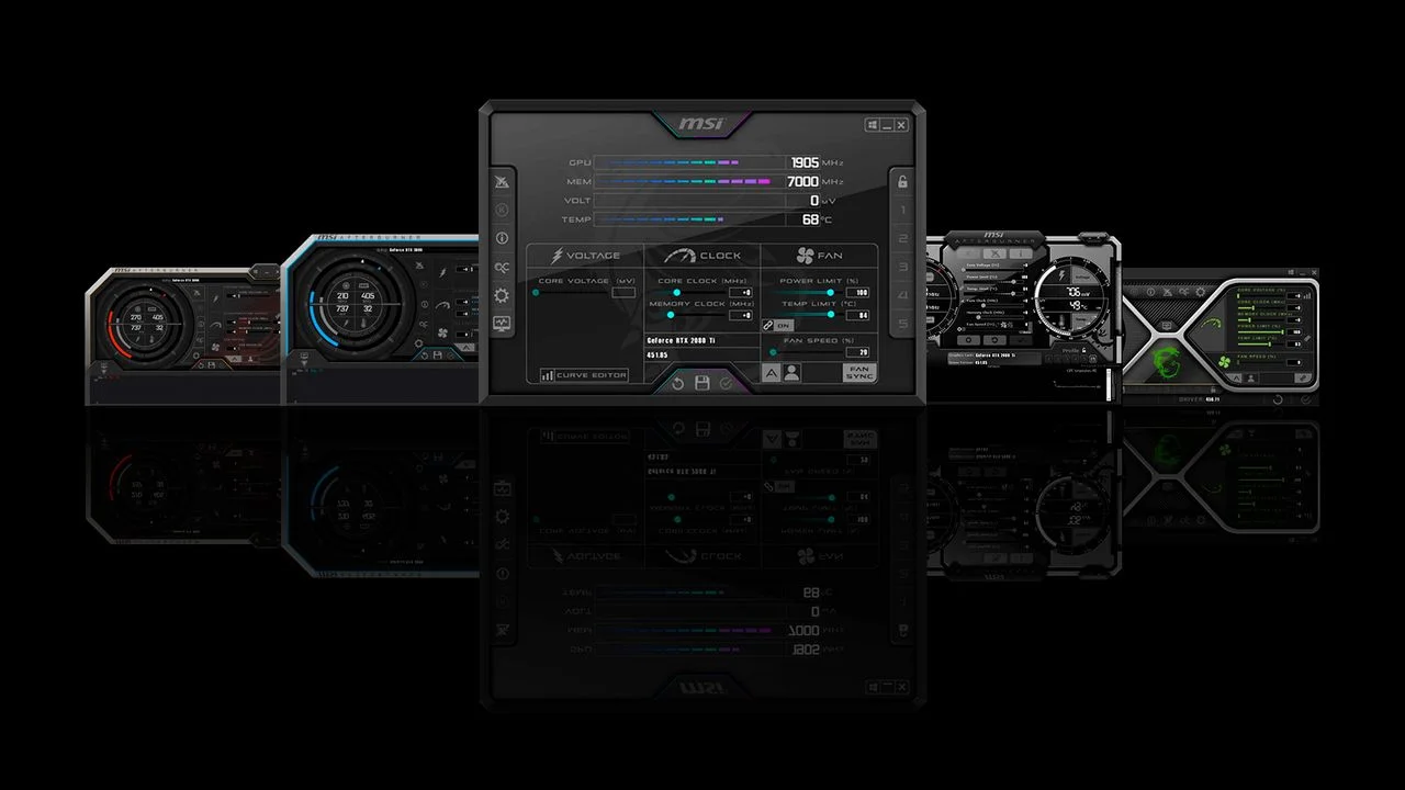 Upcoming MSI Afterburner update adds heatmap to V/F curve editor to show your GPU's boosting behavior — new feature shoots for better overclocks with more data
