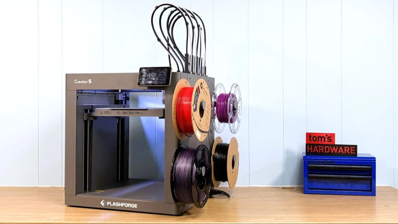 Flashforge Creator 5 review: Basic and affordable tool changer