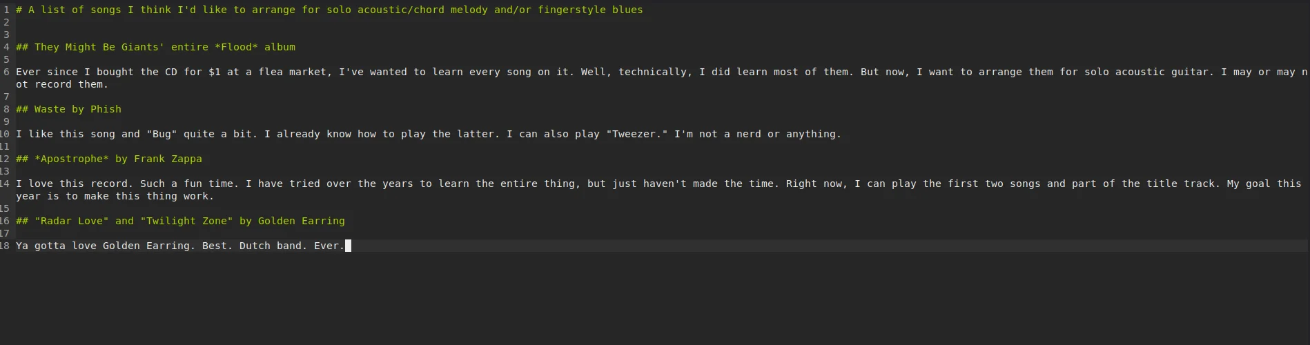 Creating a markdown file for Obsidian in the terminal via Micro.
