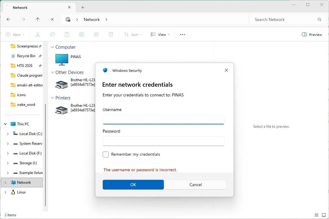 Windows cloud share folder.