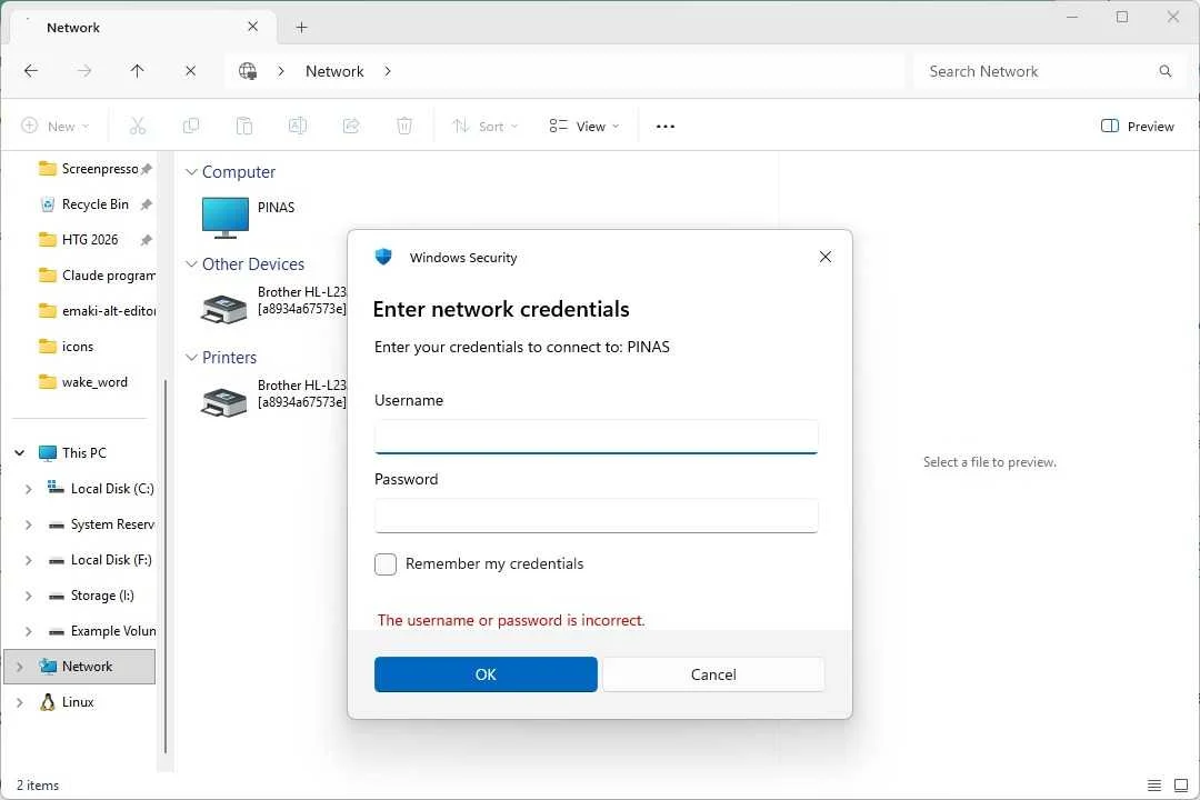 Windows cloud share folder.