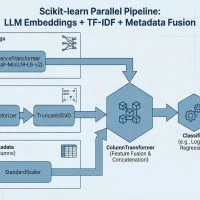 How to Combine LLM Embeddings + TF-IDF + Metadata in One Scikit-learn Pipeline mlm-chugani-llm-embeddings-tf-idf-metadata-scikit-learn-pipeline-feature