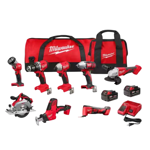 Image of Milwaukee Special Buy M18 8-piece Combo-Kit