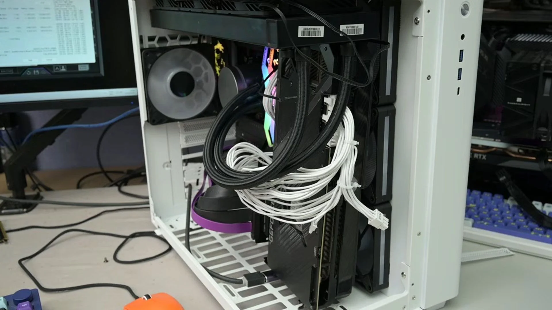 Modder discovers that putting a GPU in the 'wrong place' can deliver a 19 degree cooler hotspot