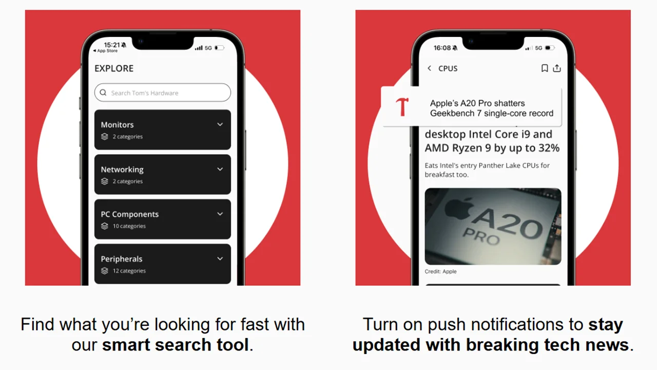 Tom's Hardware App