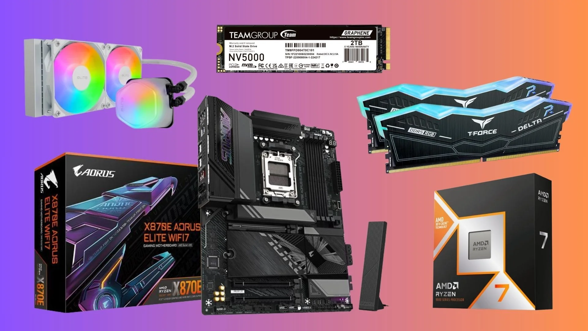 Offset extortionate memory pricing with 32GB of DDR5-6000 RAM for $151 with this 9800X3D bundle
